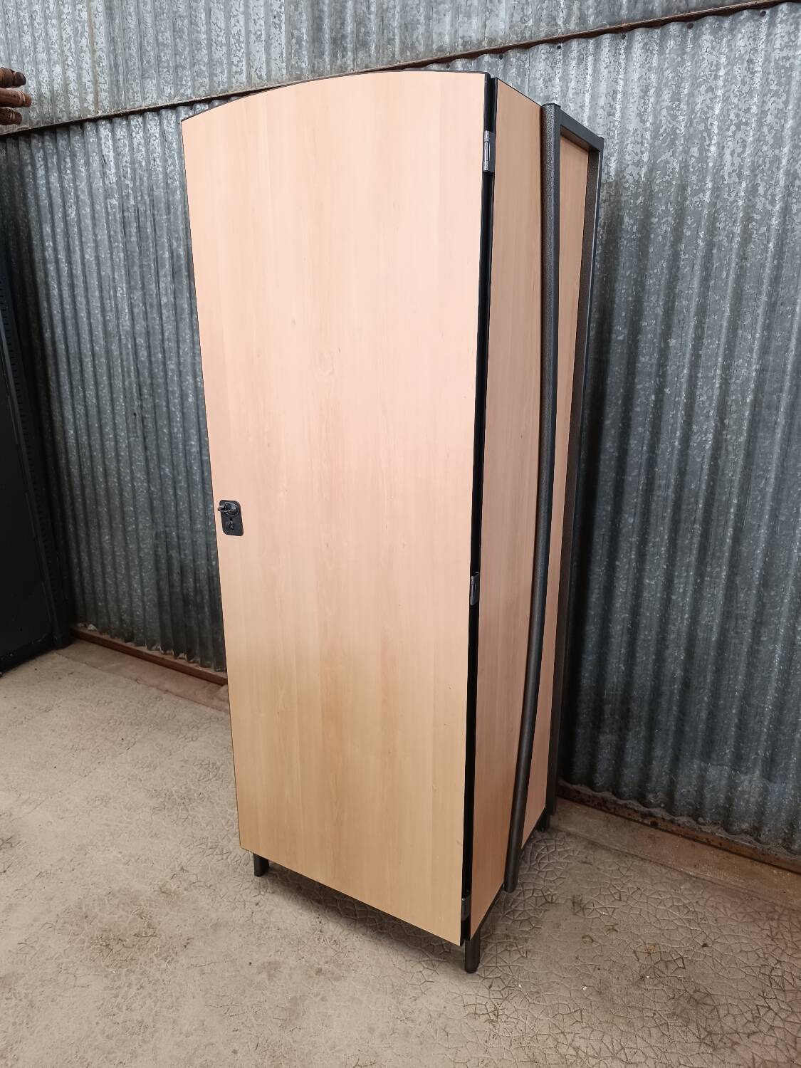 Boarding school locker room