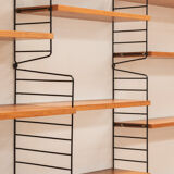 3-Piece wall unit by Nisse Strinning for String, Sweden, 1960s