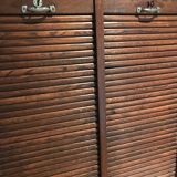 Double curtain Cabinet