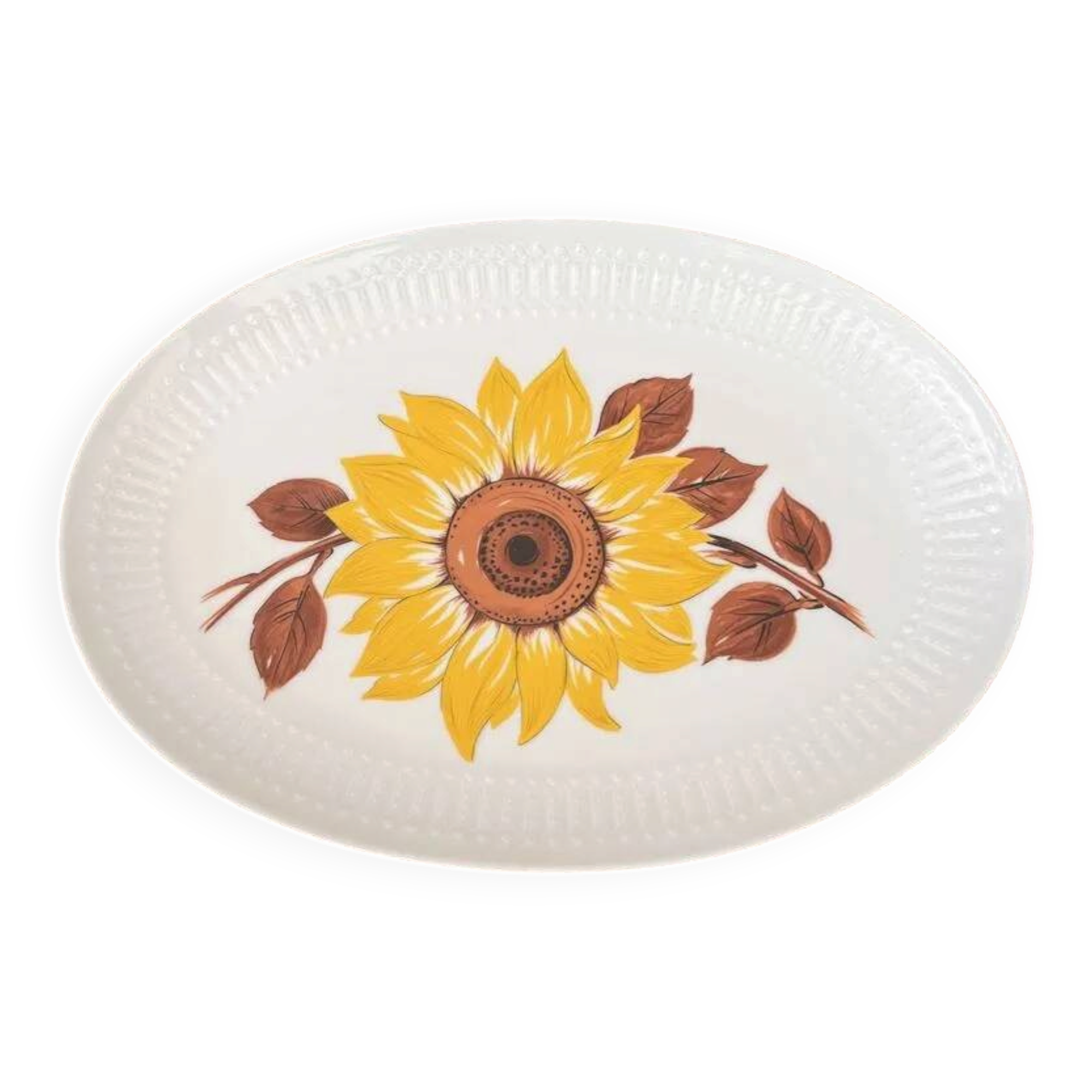 Assiette de présentation vintage