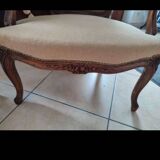 Paire de fauteuils style Louis XV