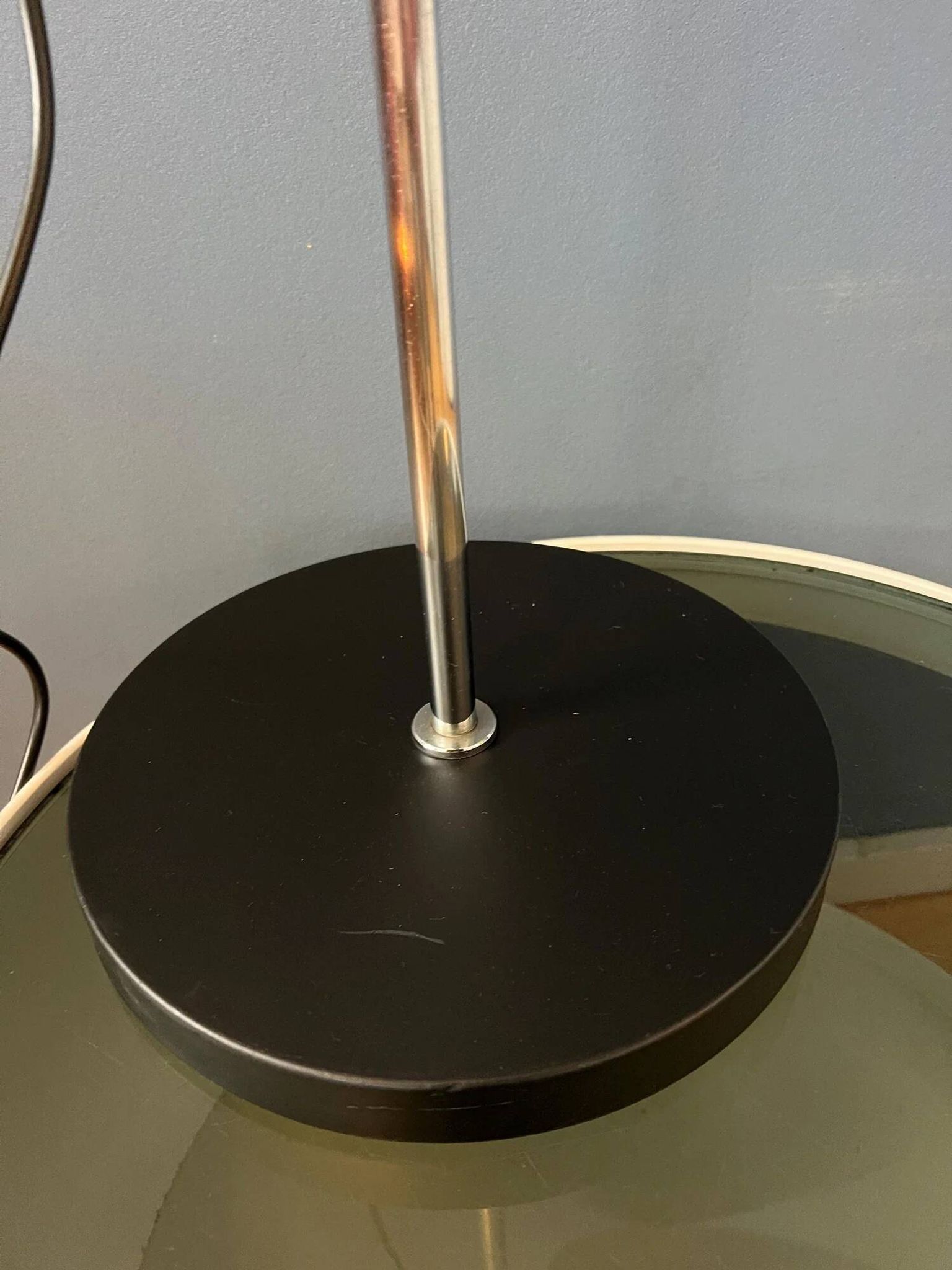 Black mid-century Dijkstra flexible desk lamp