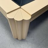 Vintage lacquer coffee table by Alain Delon for Maison Jansen, 1970s
