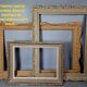 Old Montparnasse frame carved wood 61x44 rebate 48x31 to 32 cm SB429