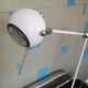 Space Age design articulated lamp