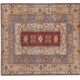 Vintage Turkish Oushak rug 210x230 cm