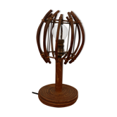 Vintage lamp rattan