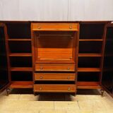 Mahogany sideboard from maison hirch paris bar bookcase
