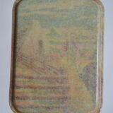 Cow boy fiberglass tray - Berny Lyon creation