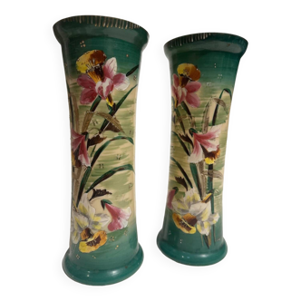 Pair of Legras Style vases