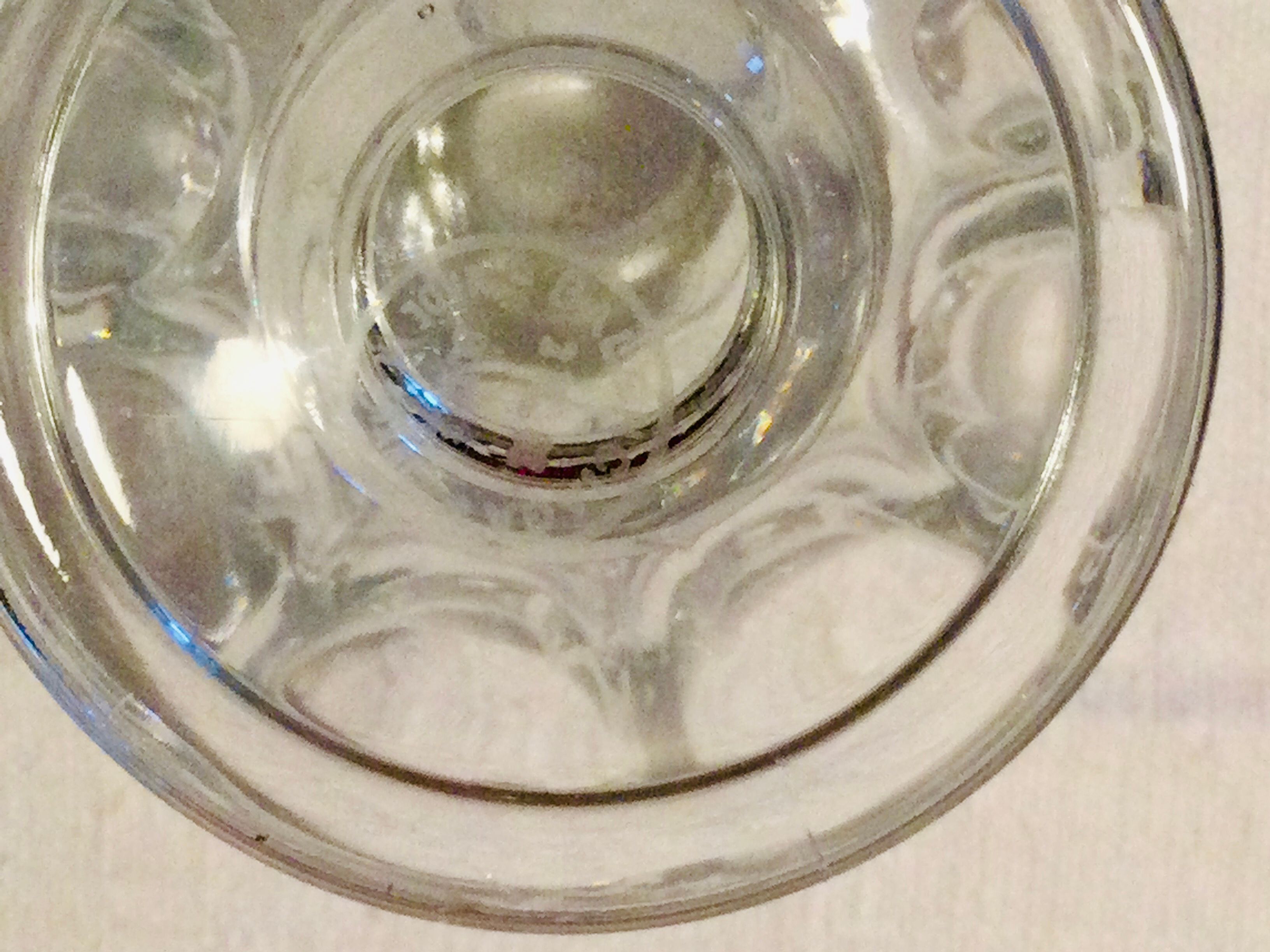 Flacon de parfum cristal Balenciaga  année 50