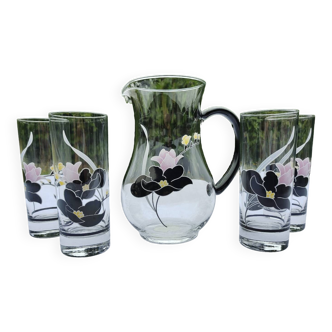 Anaïs decanter and glasses from Luminarc