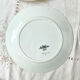 5 flat plates digoin sarreguemines model "mariette"