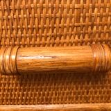 Vintage bamboo chest of drawers from the 60s and 70s