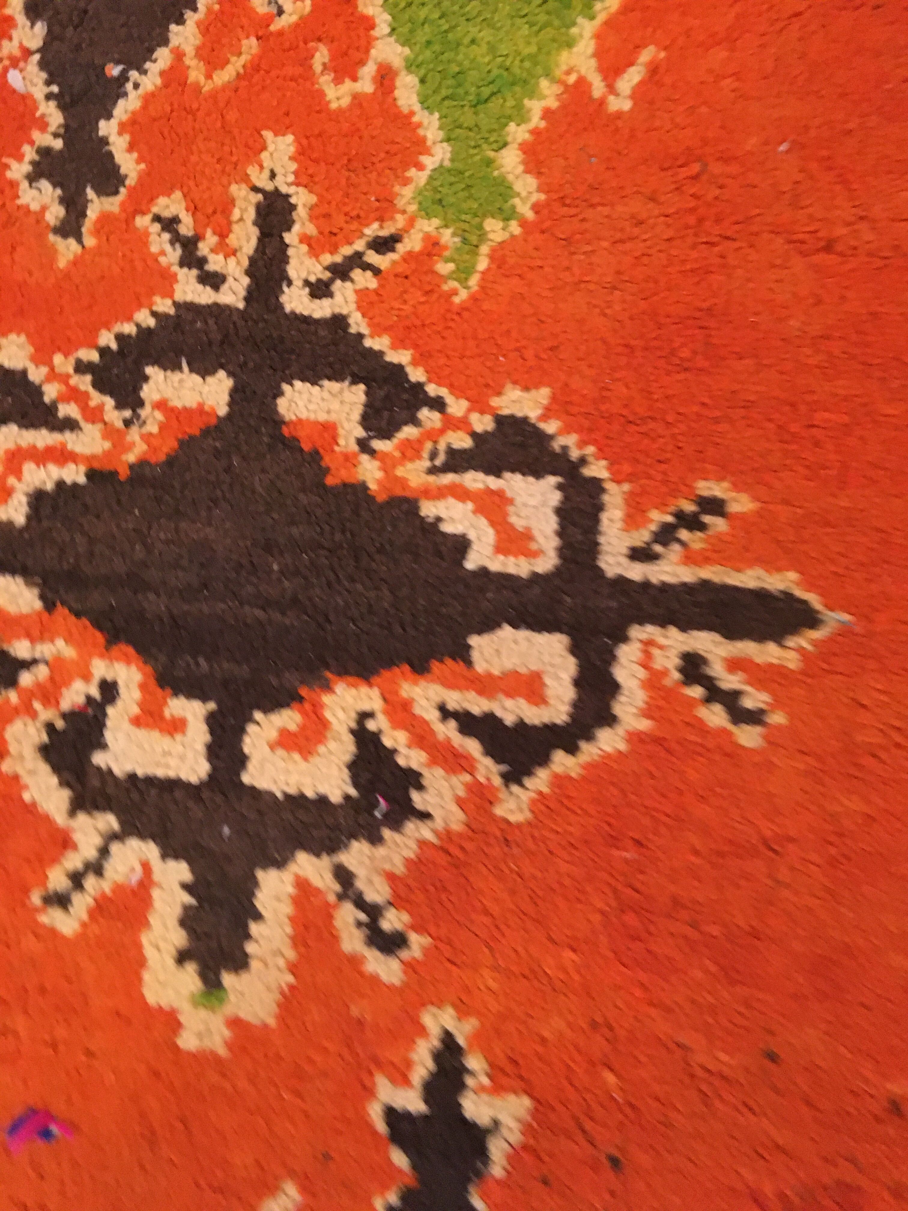 Berber carpet in thick wool 180x120cm