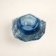 Sculptural submerged glass ashtray by Gianfranco Mandruzzato Murano