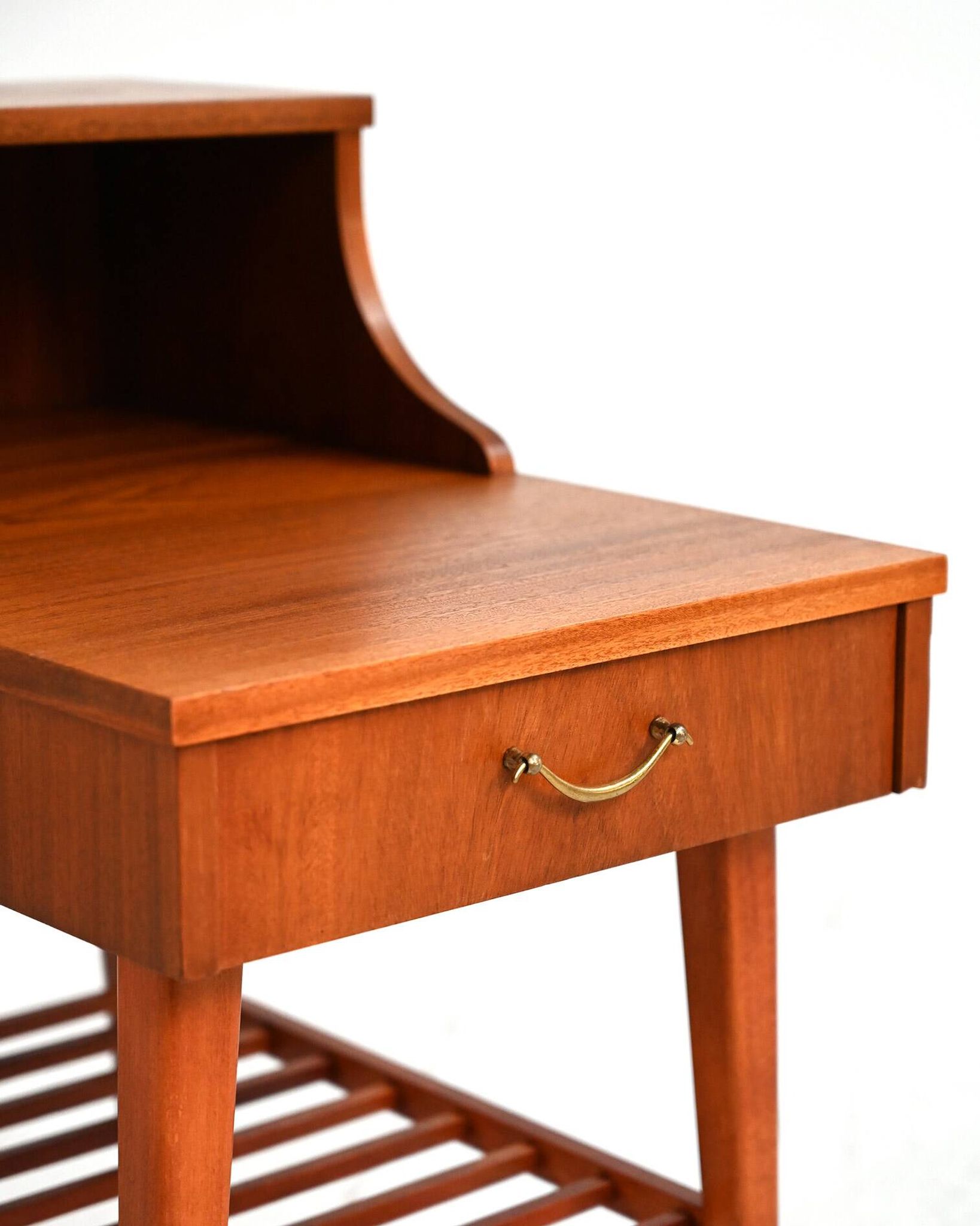 Pair of Swedish bedside tables, 1950s