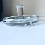 Holmegaard Sculptural bowl design by Per Lutken Denmark 1950’s