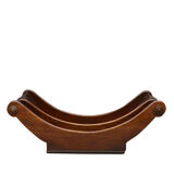 George III mahogany cheese coaster