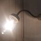 Industrial gooseneck wall lamp