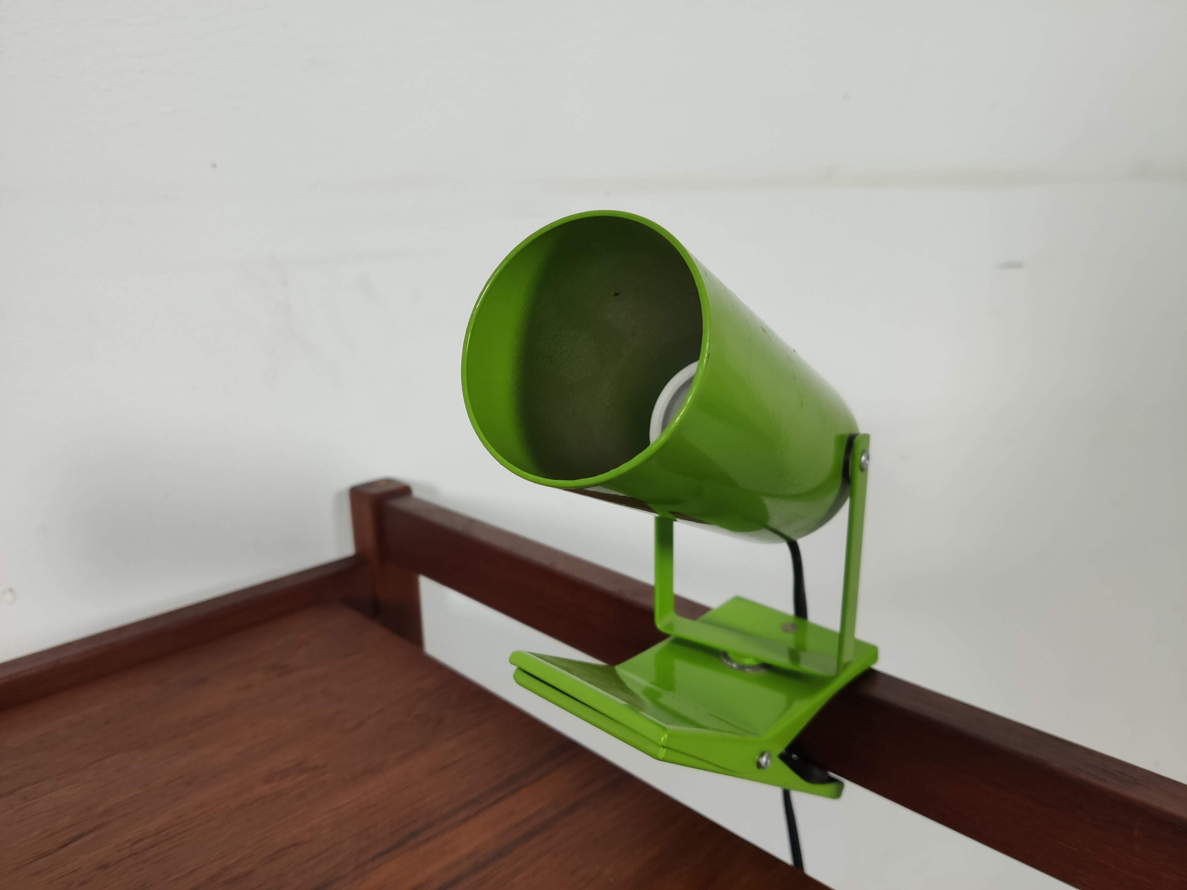 Lita 60/70s green 70s pincer lamp