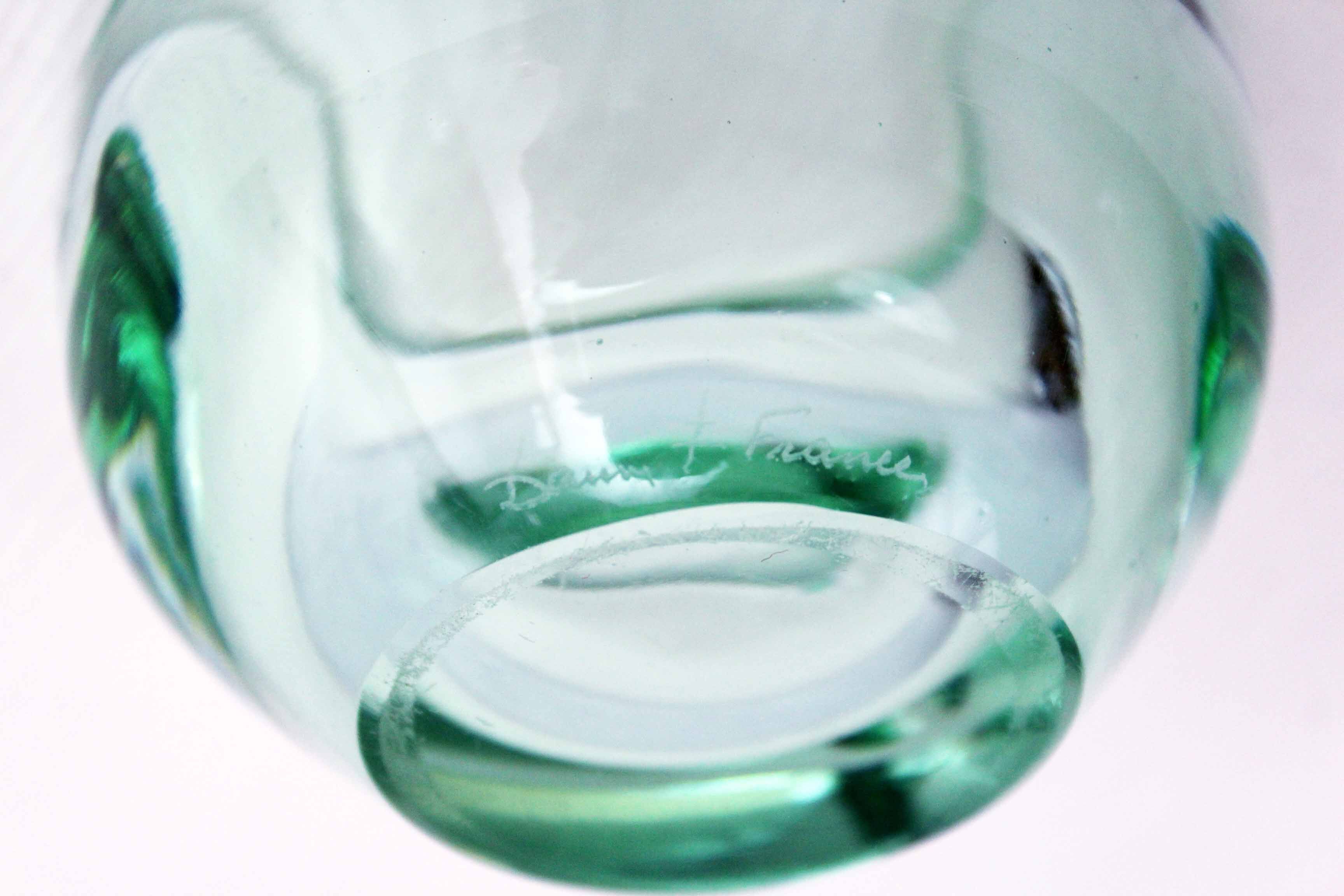 Ashtray in crystal Daum France