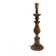 Pied de lampe en bois