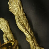Pair of Louis XVI style sconces of the nineteenth