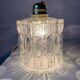 Vintage glass table or hanging lamp