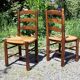6 Savoyard style chairs by Perriand, Georges Robert