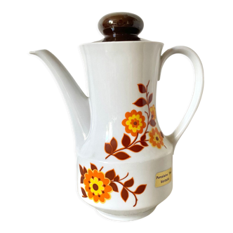 Théière vintage années 70 en porcelaine Germany