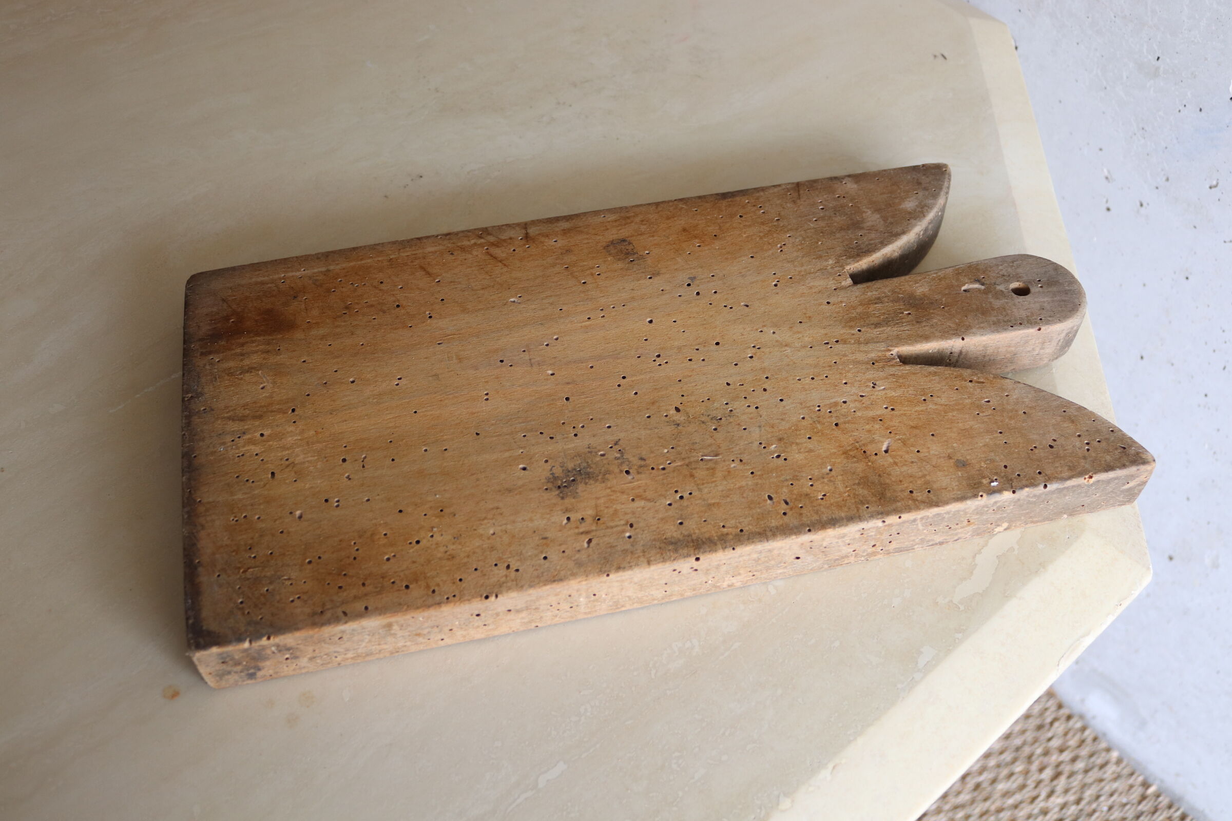 Antique breadboard, cutting board