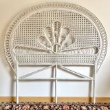 Rattan headboard