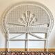 Rattan headboard