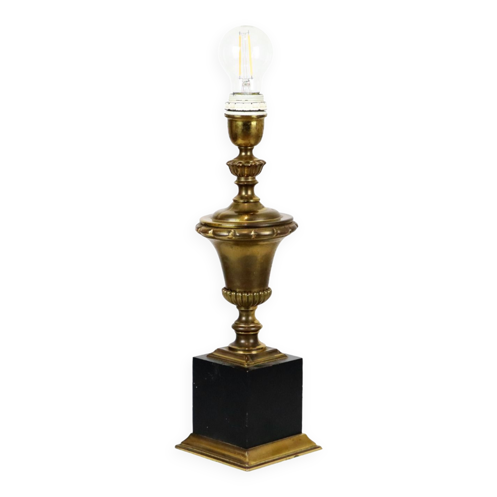 Vintage Belgium lamp base 70s