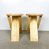 Set of stools design Adrian Reed model "suzy"