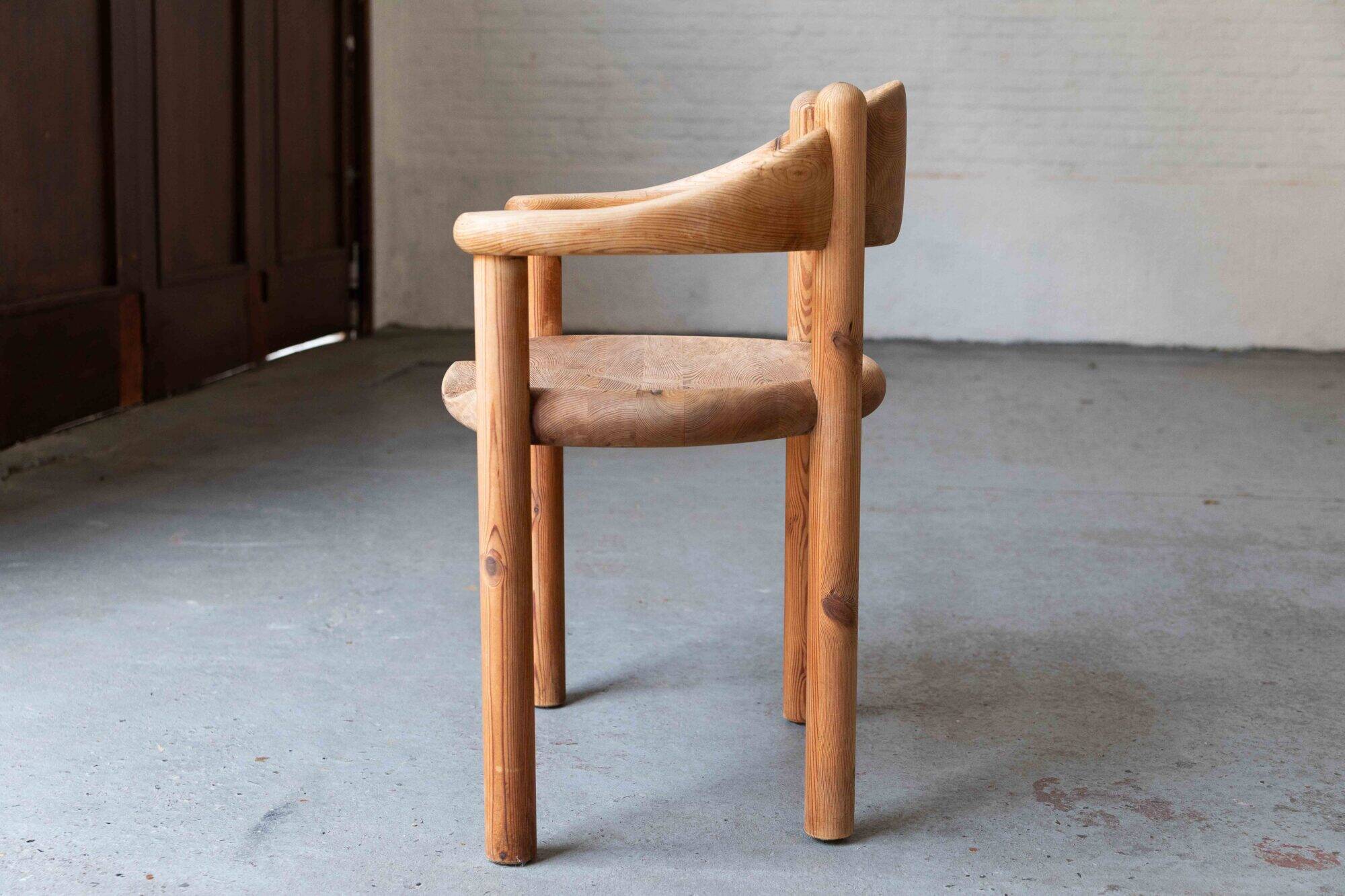 Set of 3 dining chairs by Rainer Daumiller