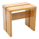 Stool by Charlotte Perriand for Les Arcs in pine, France 1960