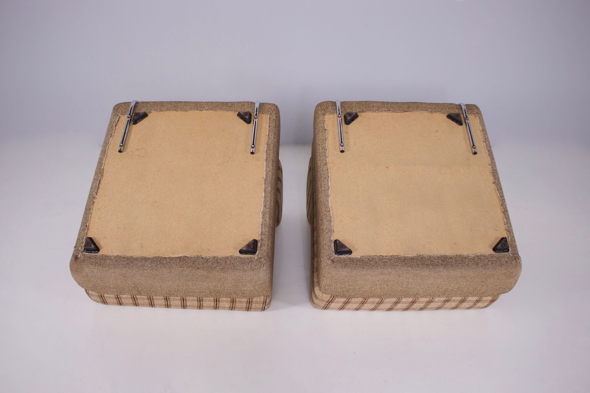 Pair of convertible armchairs 1970