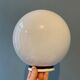 White opaline ball globe 23 cm