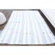 Vintage Turkish Oushak Handmade Wool Cotton White Kilim Area Rug 187x246