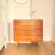 Vintage "Raspberry" chest of drawers