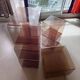 Set of 6 vintage smoked plexiglass modules – 70s/80s – Roche Bobois style