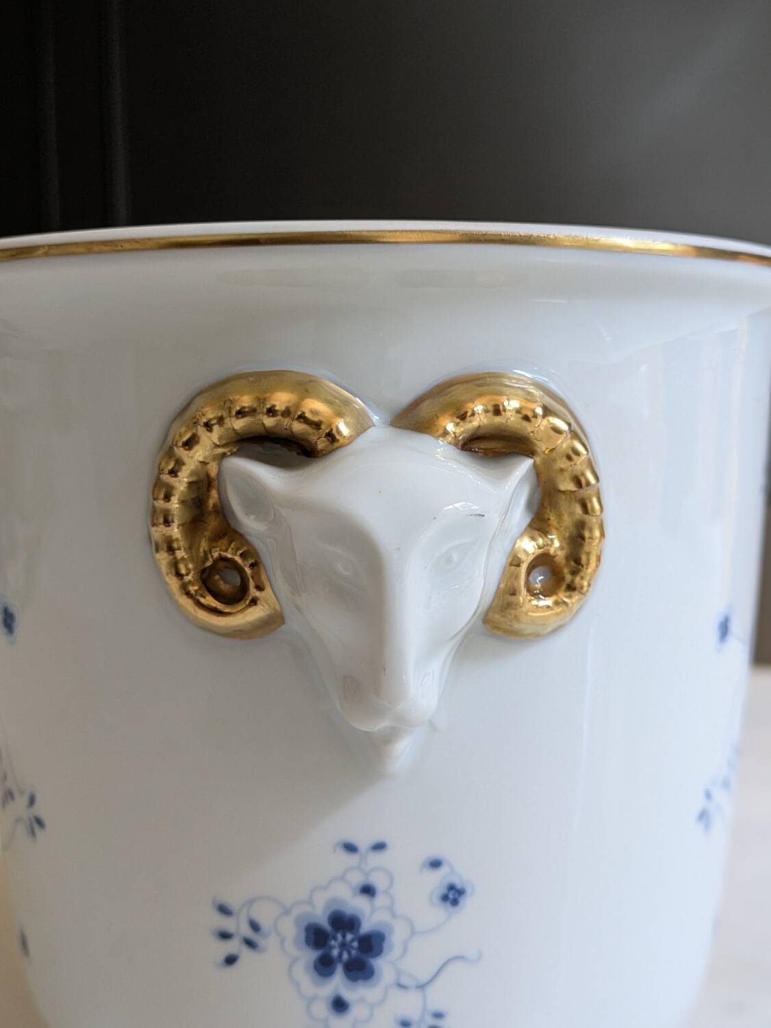 Cache-pot G. Hervé Limoges France