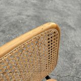 Set of 4 chairs Cesca B32 designed by Marcel Breuer design black frame