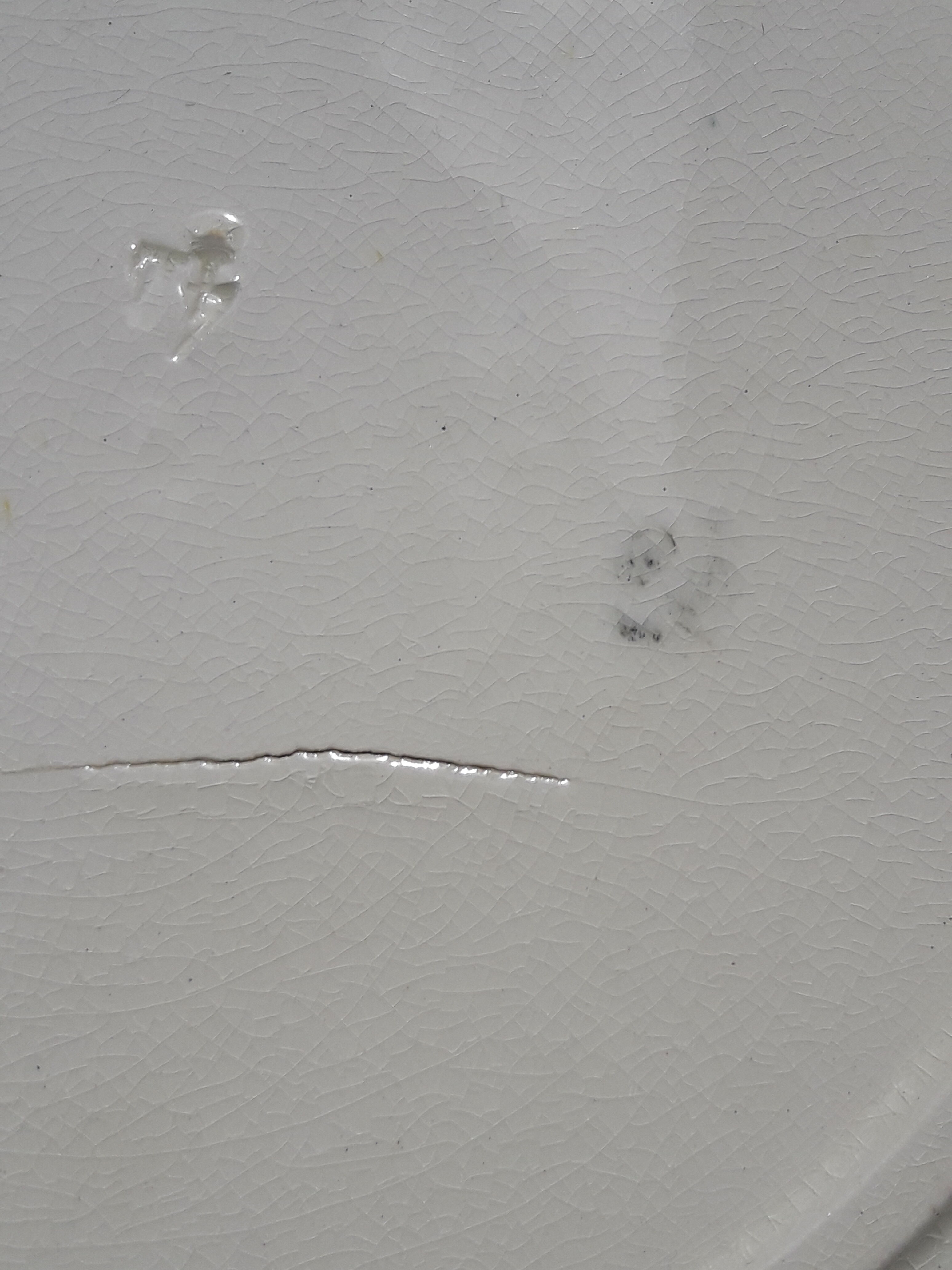 Badonviller model Louise diam 27 cm hollow round dish