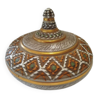 Old ceramic candy box