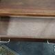 Vintage chest of drawers with solid oak compass legs
