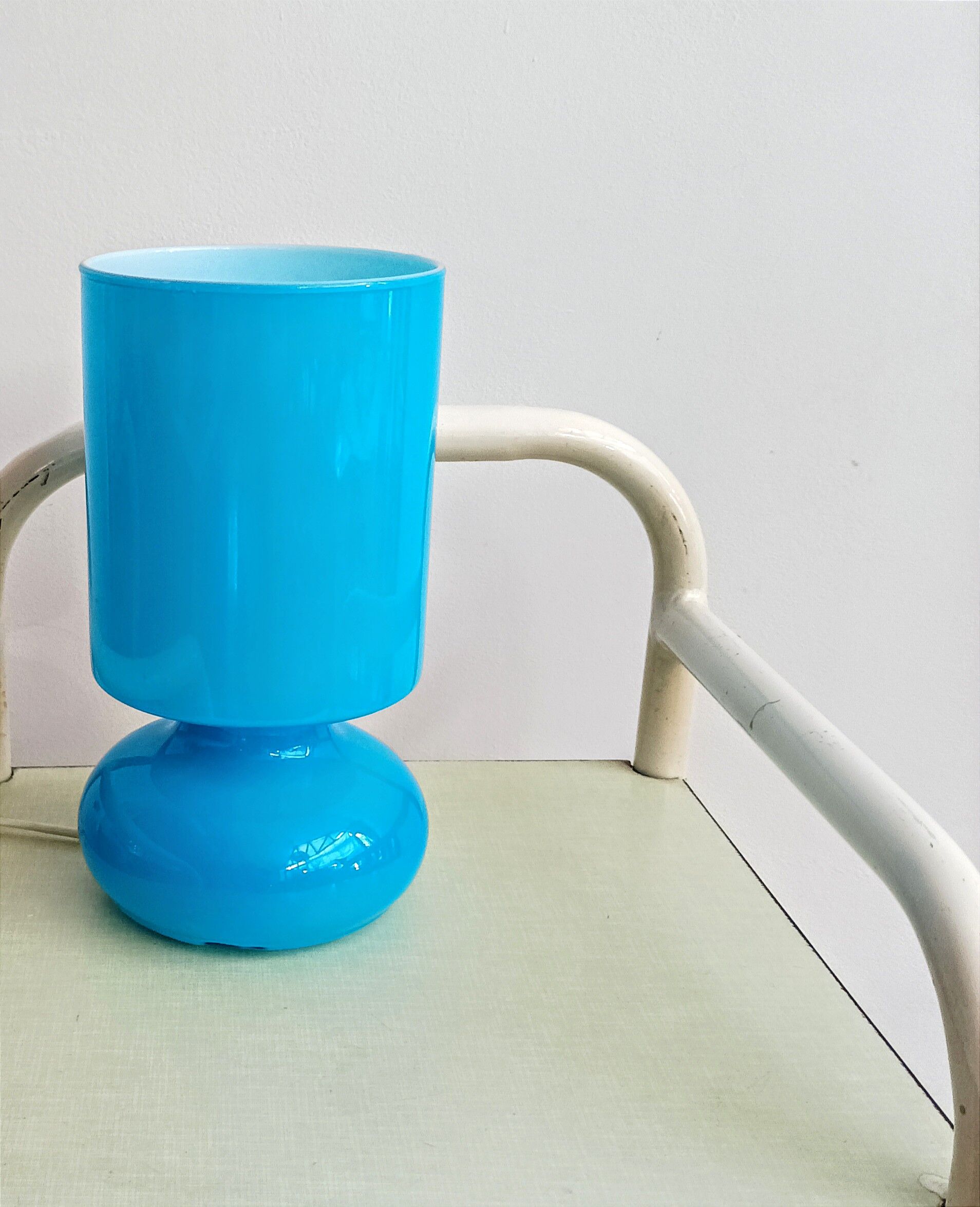 Lamp blown glass Lykta ikea vintage 90s