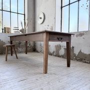 XL oak farmhouse table 1950 235cm